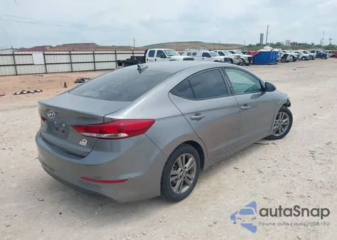 2018 Hyundai Elantra Sel из США, поврежденный, VIN 5NPD84LF7JH333527